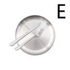 Thickened Stainless Steel Steak Knife And Fork Set - Grand Goldman