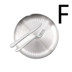 Thickened Stainless Steel Steak Knife And Fork Set - Grand Goldman