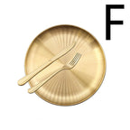 Thickened Stainless Steel Steak Knife And Fork Set - Grand Goldman