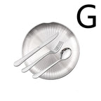 Thickened Stainless Steel Steak Knife And Fork Set - Grand Goldman