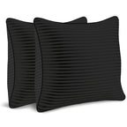 Throw Pillows Insert, 18'' x 18'' Set of 2, Decorative for Couch, Sofa or Bed with Premium Down Alternative Filled, White - Grand Goldman