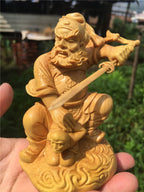 Thuja Boxwood Wood Carving God Statue - Grand Goldman