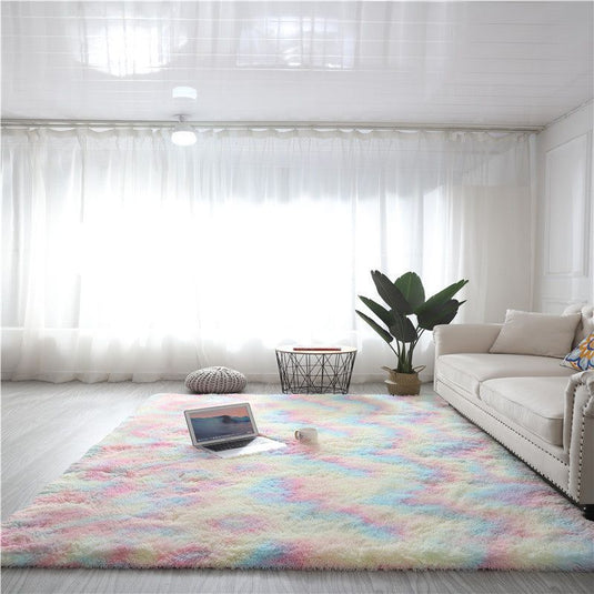 Tie-dye silk wool design carpet - Grand Goldman