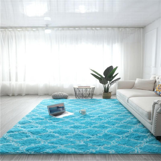 Tie-dye silk wool design carpet - Grand Goldman