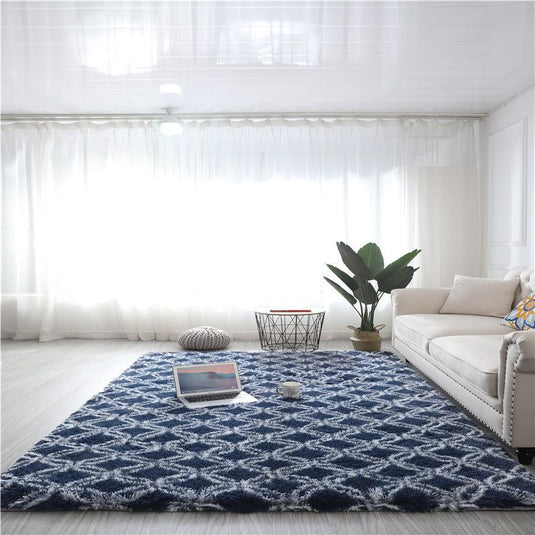 Tie-dye silk wool design carpet - Grand Goldman