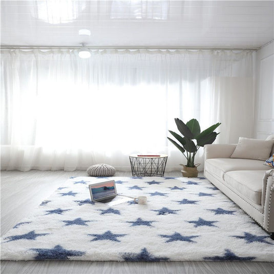 Tie-dye silk wool design carpet - Grand Goldman