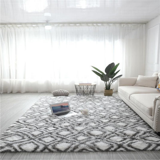 Tie-dye silk wool design carpet - Grand Goldman