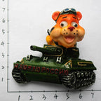 Tiger Symbol Cute Cartoon Lucky Tiger Magnetic Refrigerator Magnet Home Decoration The Year of The Tiger Gift for Kids - Grand Goldman