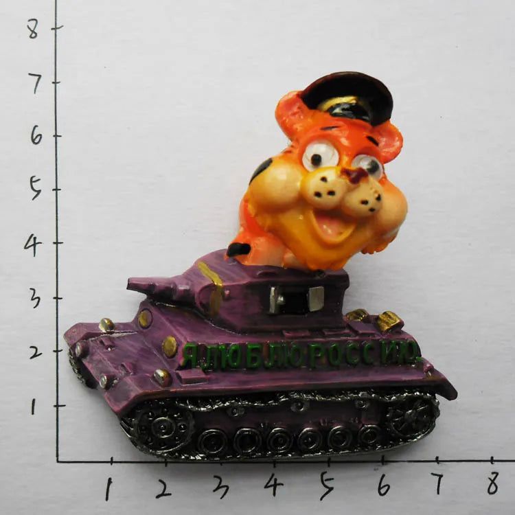 Tiger Symbol Cute Cartoon Lucky Tiger Magnetic Refrigerator Magnet Home Decoration The Year of The Tiger Gift for Kids - Grand Goldman