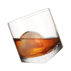 Tilted whiskey glass lead-free glass Cocktail glass - Grand Goldman