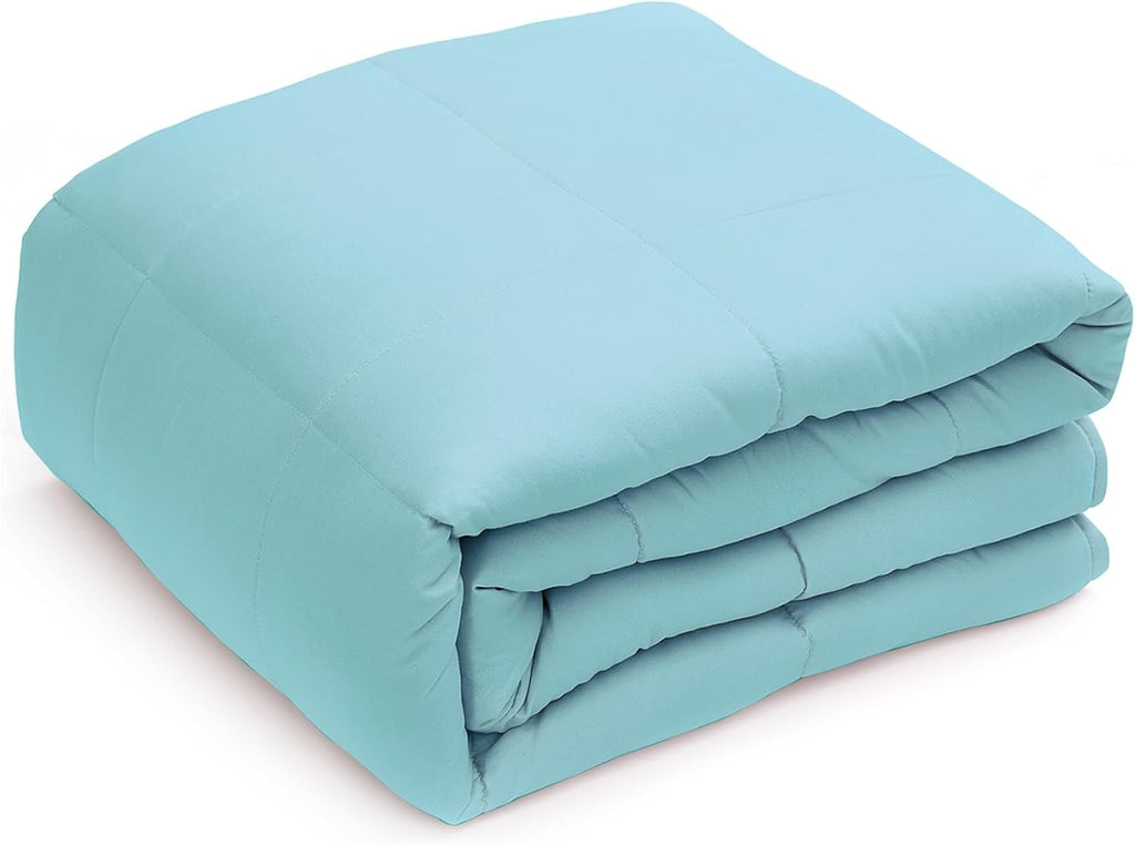 Topcee Weighted Blanket (20lbs 60"x80" Queen Size) for Adult All-Season Summer Fall Winter Cooling Breathable Heavy Microfiber Material with Glass Beads Big Blanket Soft Thick Comfort - Grand Goldman