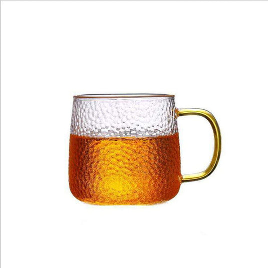 Transparent heat-resistant glass cup - Grand Goldman