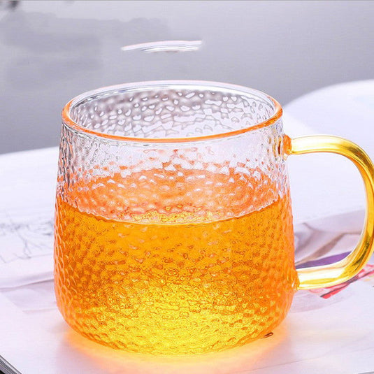 Transparent heat-resistant glass cup - Grand Goldman