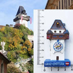 Travel Magnets California Alaska Ireland Scotland New York Spain Switzerland Austria Tokyo Amsterdam Brugge Country Souvenir - Grand Goldman