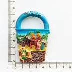 Travel Magnets California Alaska Ireland Scotland New York Spain Switzerland Austria Tokyo Amsterdam Brugge Country Souvenir - Grand Goldman