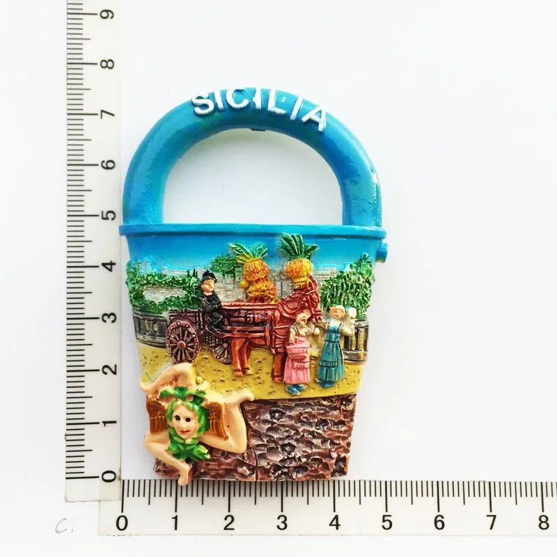 Travel Magnets California Alaska Ireland Scotland New York Spain Switzerland Austria Tokyo Amsterdam Brugge Country Souvenir - Grand Goldman