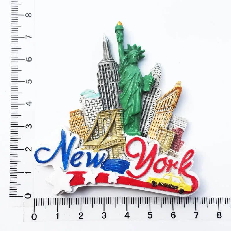 Travel Magnets California Alaska Ireland Scotland New York Spain Switzerland Austria Tokyo Amsterdam Brugge Country Souvenir - Grand Goldman