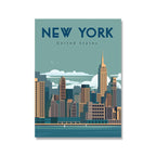 Travel Canvas Painting Art Poster Home Decoration - Grand Goldman