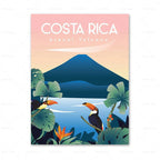 Travel City Poster Canvas Painting Art Home Decor - Grand Goldman