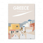 Travel City Poster Canvas Painting Art Home Decor - Grand Goldman