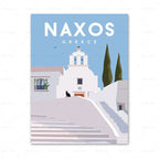 Travel City Poster Canvas Painting Art Home Decor - Grand Goldman