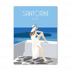 Travel City Poster Canvas Painting Art Home Decor - Grand Goldman