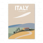 Travel City Poster Canvas Painting Art Home Decor - Grand Goldman