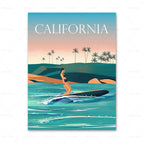 Travel City Poster Canvas Painting Art Home Decor - Grand Goldman