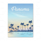 Travel City Poster Canvas Painting Art Home Decor - Grand Goldman