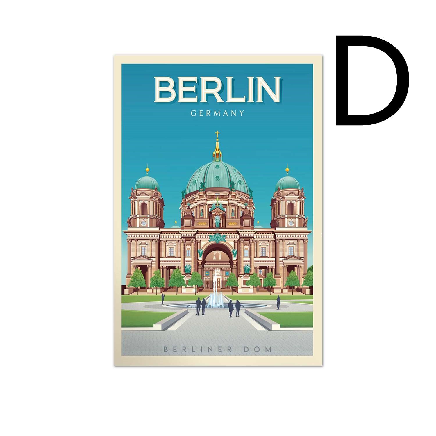 Travel City Poster Netherlands High Quality Bedroom - Grand Goldman