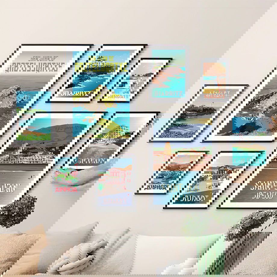 Travel Famous City Landscape Wall Art Canvas Painting Poster Decoration - Grand Goldman