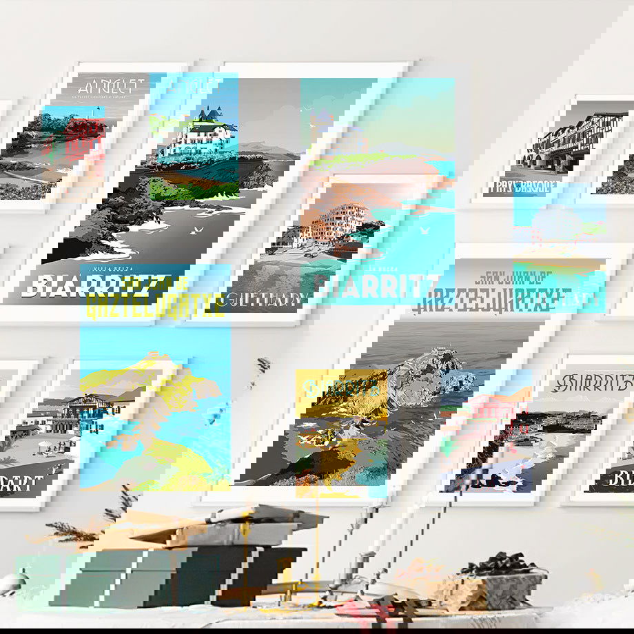 Travel Famous City Landscape Wall Art Canvas Painting Poster Decoration - Grand Goldman