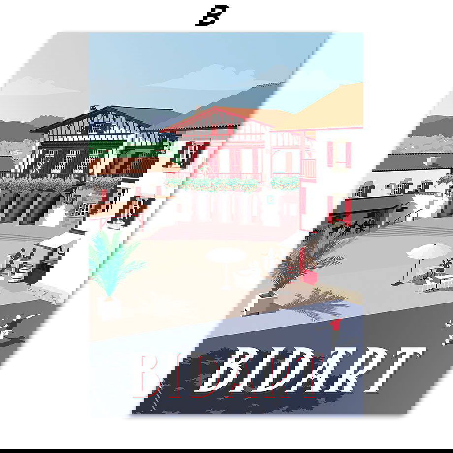 Travel Famous City Landscape Wall Art Canvas Painting Poster Decoration - Grand Goldman