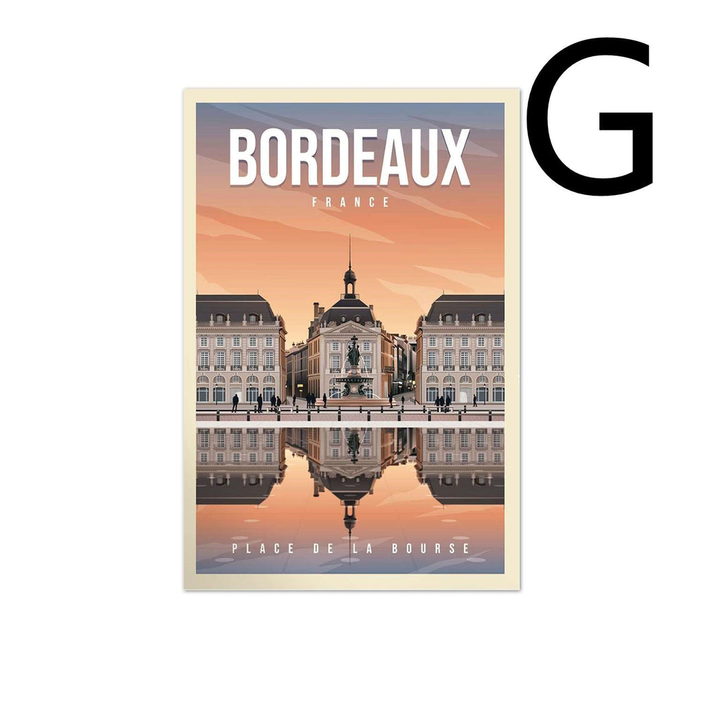 Travel Poster City Netherlands High Quality Bedroom - Grand Goldman