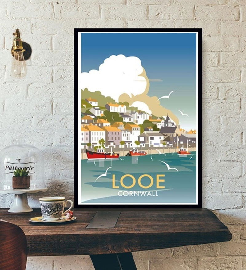 Travel Poster World Travel City Canvas Painting - Grand Goldman