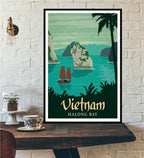 Travel Poster World Travel City Canvas Painting - Grand Goldman