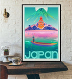 Travel Poster World Travel City Canvas Painting - Grand Goldman