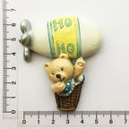 Turkey Fridge Magnets Cappadocia Tourism Souvenir Decorative Craft Gifts Painted Hot Air Balloon Magnetic Refrigerator sticker - Grand Goldman