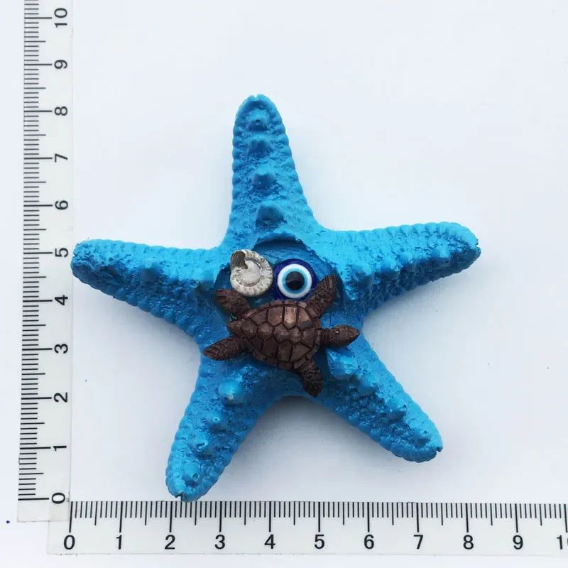 Turkey Tourism Refrigerator Magnets Stickers Bodrum Home Kitchen Decor Food Magnetic Fridge Magnets Hand Painting Crafts Gifts - Grand Goldman