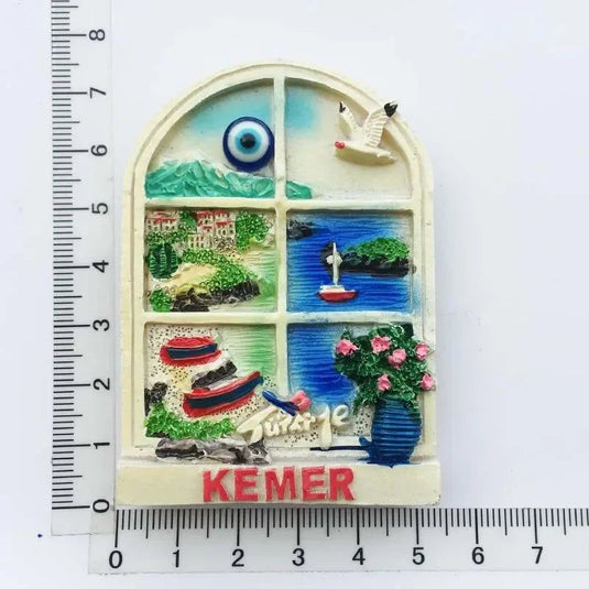 Turkey Istanbul Fridge Magnet Souvenir Turquia Bodrum Alanya Kemer 3d Tourism Magnets Home Decor Refrigerator Magnets Gift Ideas - Grand Goldman