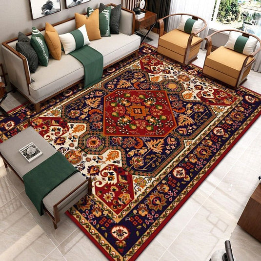 Turkish Ethnic Style Carpet Persian American Style Retro - Grand Goldman