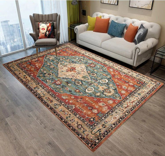 Turkish Ethnic Style Carpet Persian American Style Retro - Grand Goldman