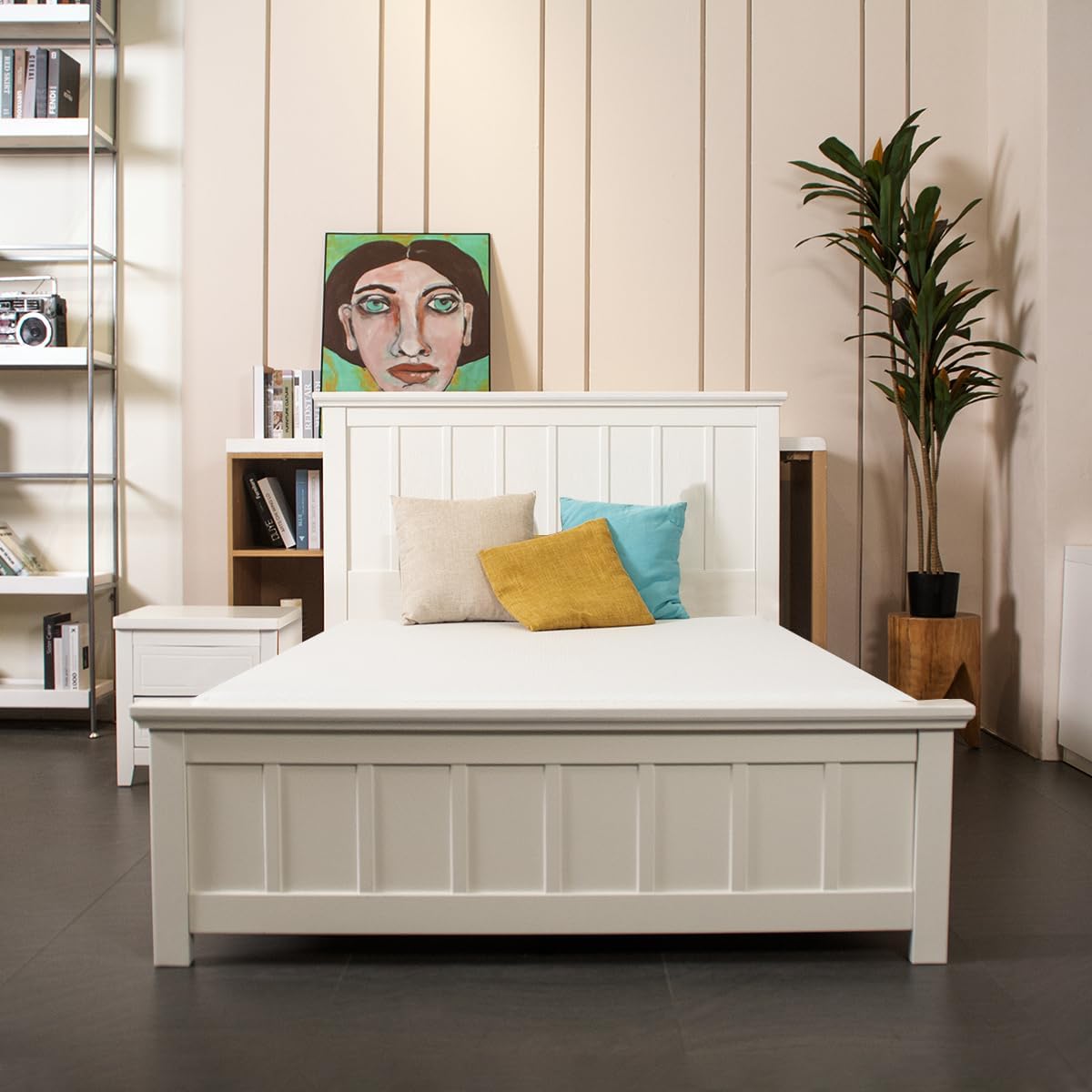 Twin Mattress for Kids Adults 5 Inch Gel Memory Foam, Medium-Firm, Twin Size Mattresses, Bed in a Box, Fiberglass Free, Cooling Sleep & Pressure Relief, Certified Safe Foams & Fabric - Grand Goldman