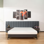 Twin Mattress for Kids Adults 5 Inch Gel Memory Foam, Medium-Firm, Twin Size Mattresses, Bed in a Box, Fiberglass Free, Cooling Sleep & Pressure Relief, Certified Safe Foams & Fabric - Grand Goldman