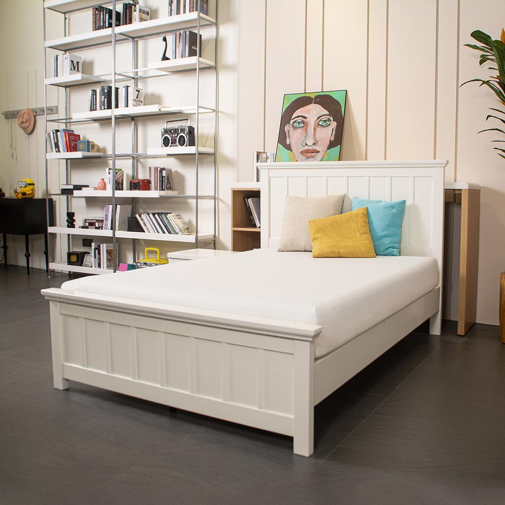 Twin Mattress for Kids Adults 5 Inch Gel Memory Foam, Medium-Firm, Twin Size Mattresses, Bed in a Box, Fiberglass Free, Cooling Sleep & Pressure Relief, Certified Safe Foams & Fabric - Grand Goldman