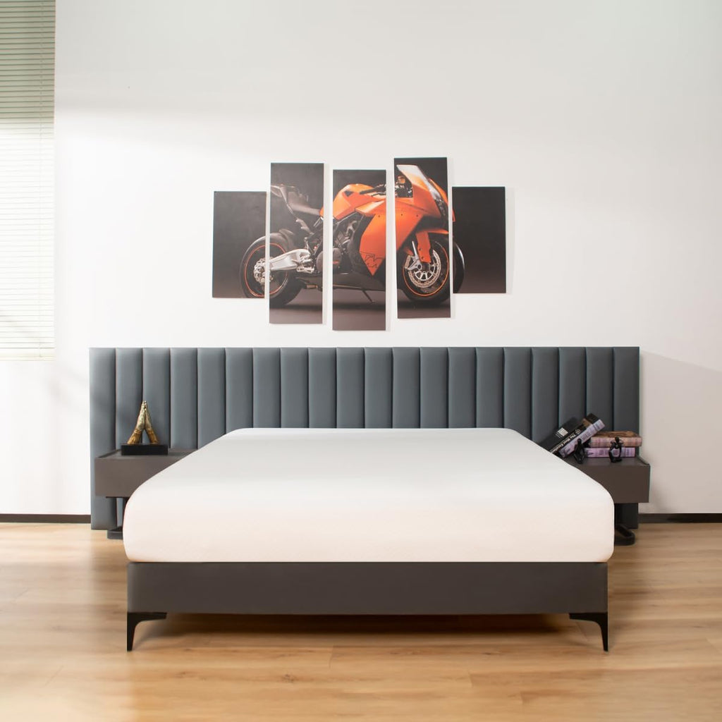 Twin Mattress for Kids Adults 5 Inch Gel Memory Foam, Medium-Firm, Twin Size Mattresses, Bed in a Box, Fiberglass Free, Cooling Sleep & Pressure Relief, Certified Safe Foams & Fabric - Grand Goldman