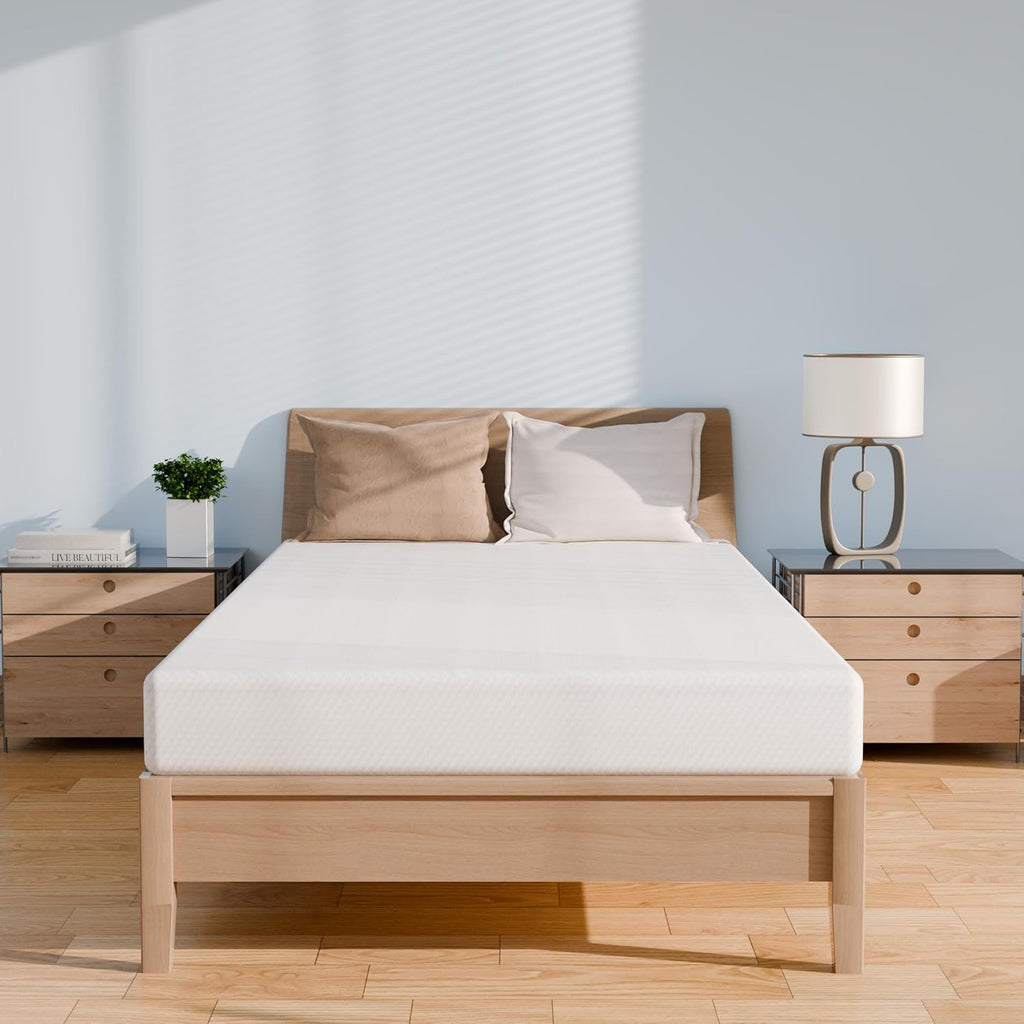 Twin Mattress for Kids Adults 5 Inch Gel Memory Foam, Medium-Firm, Twin Size Mattresses, Bed in a Box, Fiberglass Free, Cooling Sleep & Pressure Relief, Certified Safe Foams & Fabric - Grand Goldman