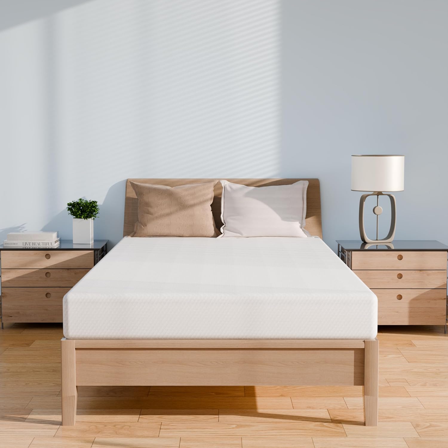 Twin Mattress for Kids Adults 5 Inch Gel Memory Foam, Medium-Firm, Twin Size Mattresses, Bed in a Box, Fiberglass Free, Cooling Sleep & Pressure Relief, Certified Safe Foams & Fabric - Grand Goldman