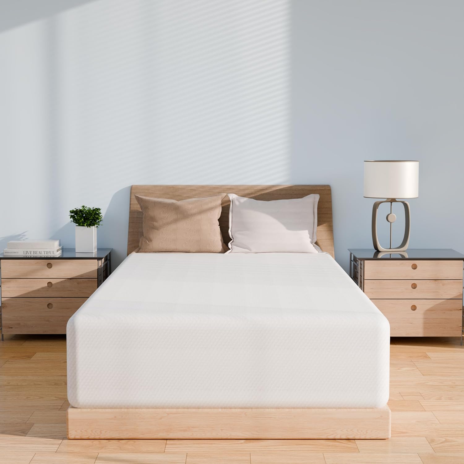 Twin Mattress for Kids Adults 5 Inch Gel Memory Foam, Medium-Firm, Twin Size Mattresses, Bed in a Box, Fiberglass Free, Cooling Sleep & Pressure Relief, Certified Safe Foams & Fabric - Grand Goldman