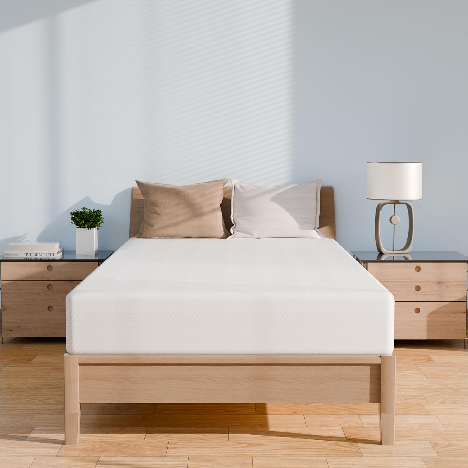 Twin Mattress for Kids Adults 5 Inch Gel Memory Foam, Medium-Firm, Twin Size Mattresses, Bed in a Box, Fiberglass Free, Cooling Sleep & Pressure Relief, Certified Safe Foams & Fabric - Grand Goldman